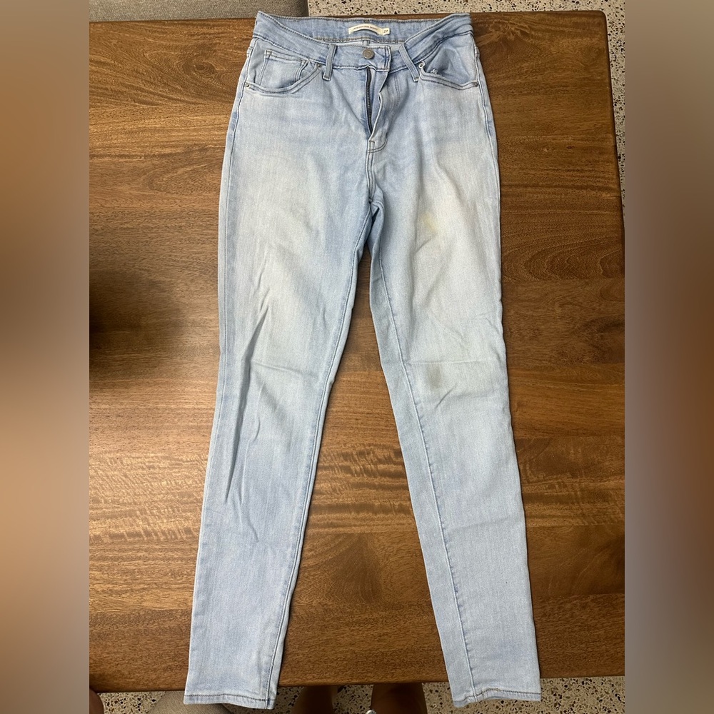 Levi's Light Blue Skinny Jeans for Women